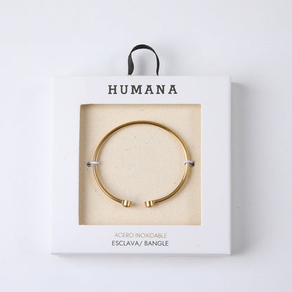 Brazalete Pulsera Malika Gold Humana