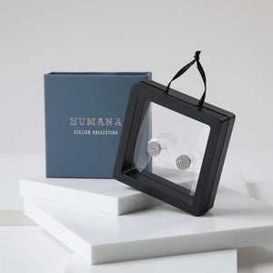 Aros Pegado FAros Plateado Humana