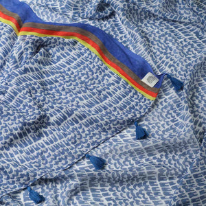 Pañuelo Estampado Azul Jane Humana