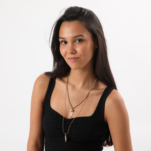 Collar Largo Ane Blanco Humana