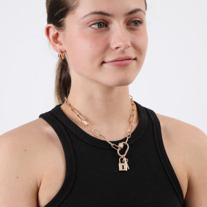 Collar Nina Dorado ID