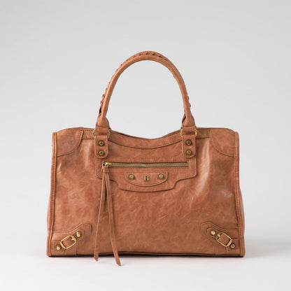 Cartera Hombro Coco Camel Humana