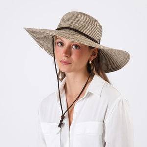 Sombrero Muse Tejido Blanco Tatienne