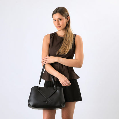 Cartera Hombro Lorna Black Humana