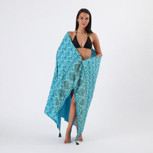 Toalla Reversible Argos Azul Humana