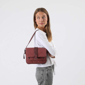 Cartera Hombro Scholz Rojo Humana