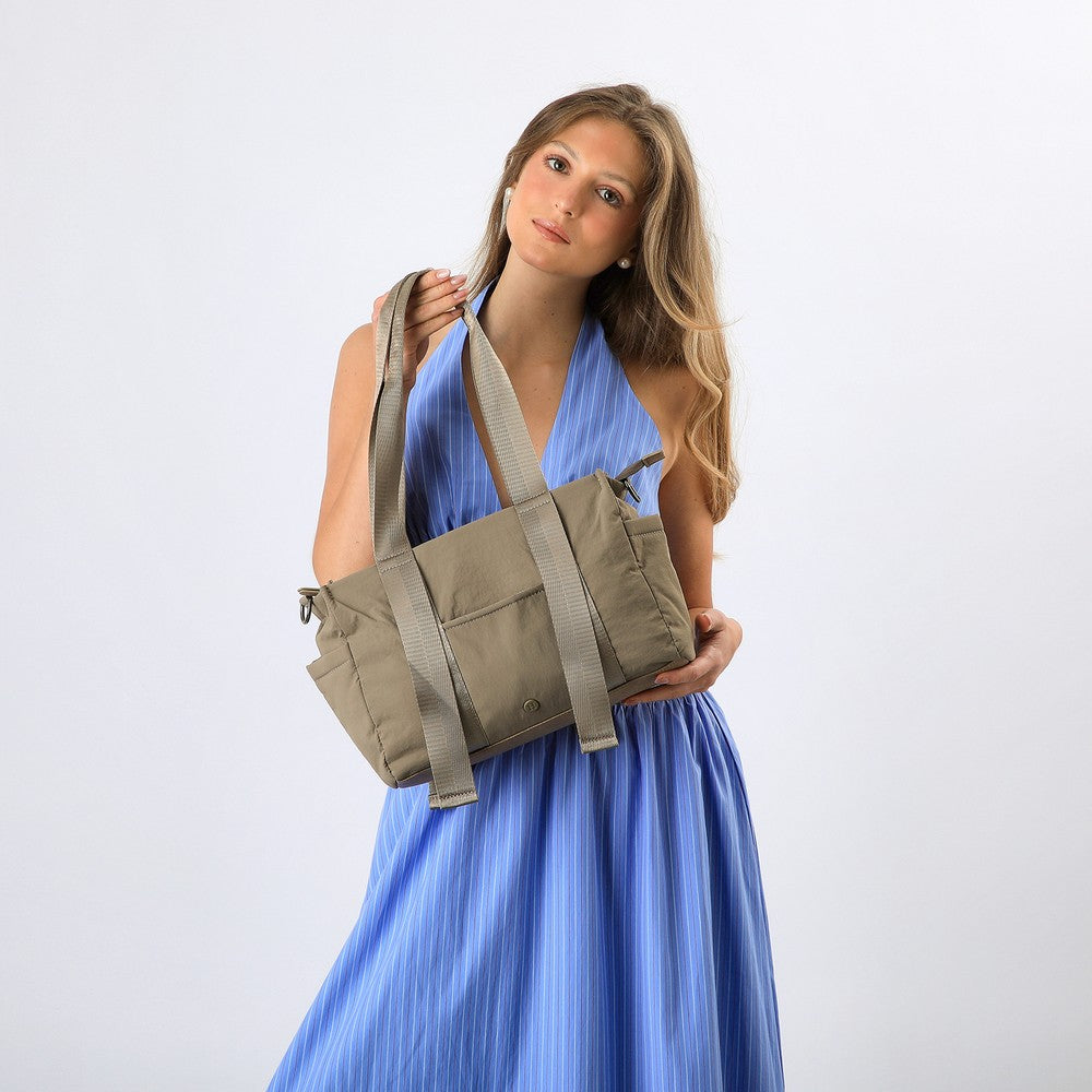 Cartera Tote Maya Green Humana
