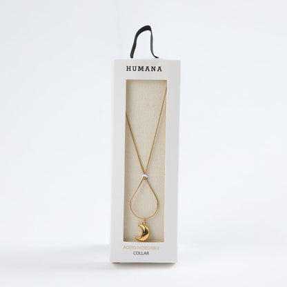 Collar Corto Bastet Dorado Humana