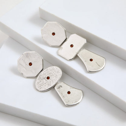 Aros Largos Mei Plateado I-D