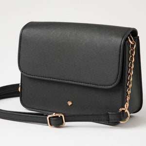 Cartera Cruzada Turin Negra i-D