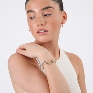 Pulsera Lorena Dorado ID