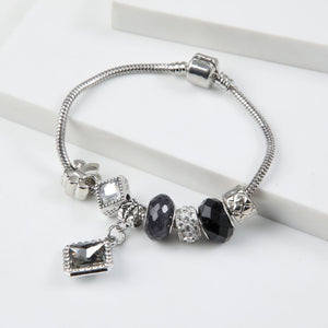 Pulsera Charm Negro Tatienne