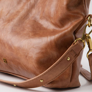 Cartera Bandolera Brigit Camel Humana