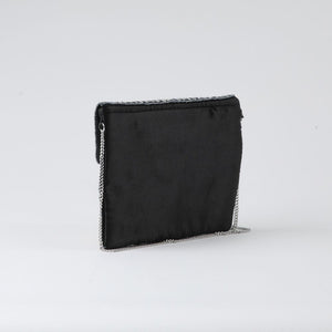 Clutch Milan Plateado Humana