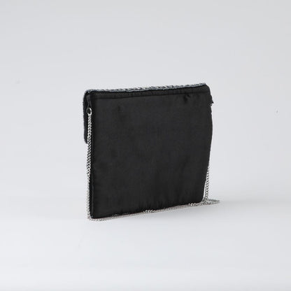 Clutch Milan Plateado Humana
