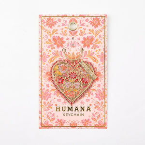 Llavero Heart Multicolor Humana