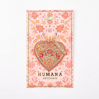 Llavero Heart Multicolor Humana