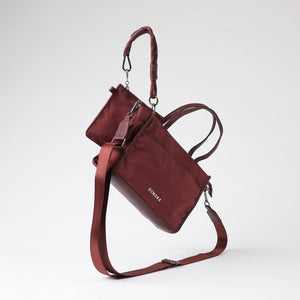 Cartera Bandolera Celia Burgundy Humana