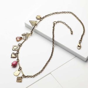 Collar Corto Rojo Zepel Tatienne