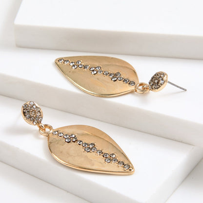 Aros Medianos Clay Dorado Humana