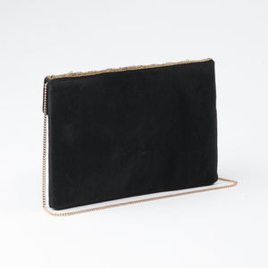Cartera Clutch Aral Negro Tatienne