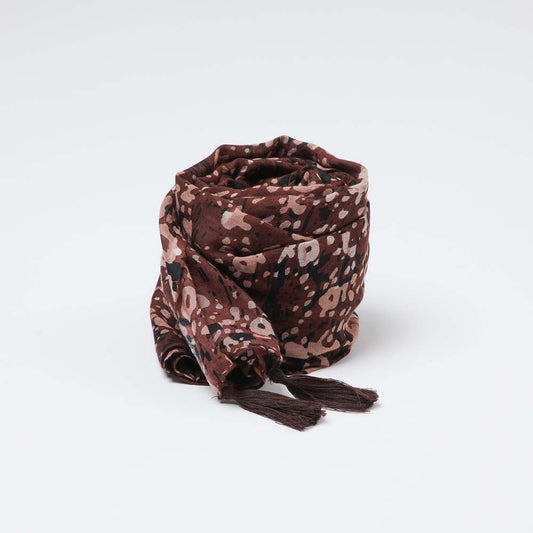 Pañuelo Estampado Seixal Café Tatienne