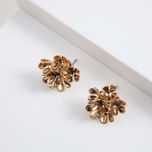 Aros Pegado Posy Dorado Tatienne