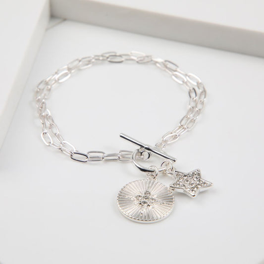 Pulsera Blanda Celtia Plateada i-D