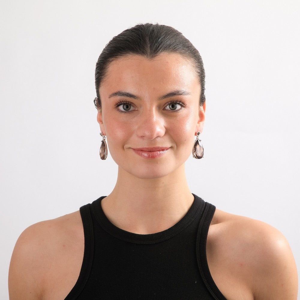 Aros Medianos Maite Plateado I-D