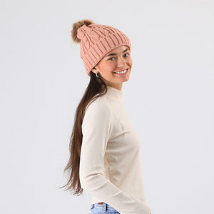 Gorro Cardiff Rosado I-D
