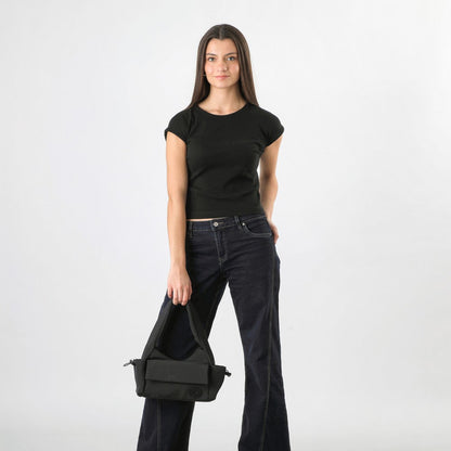 Cartera Hombro Cardo Black I-D