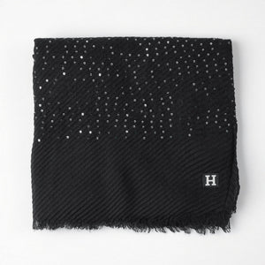 Pañuelo Liso Jules Negro Humana