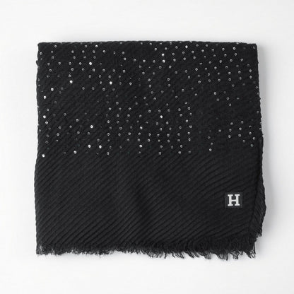 Pañuelo Liso Jules Negro Humana