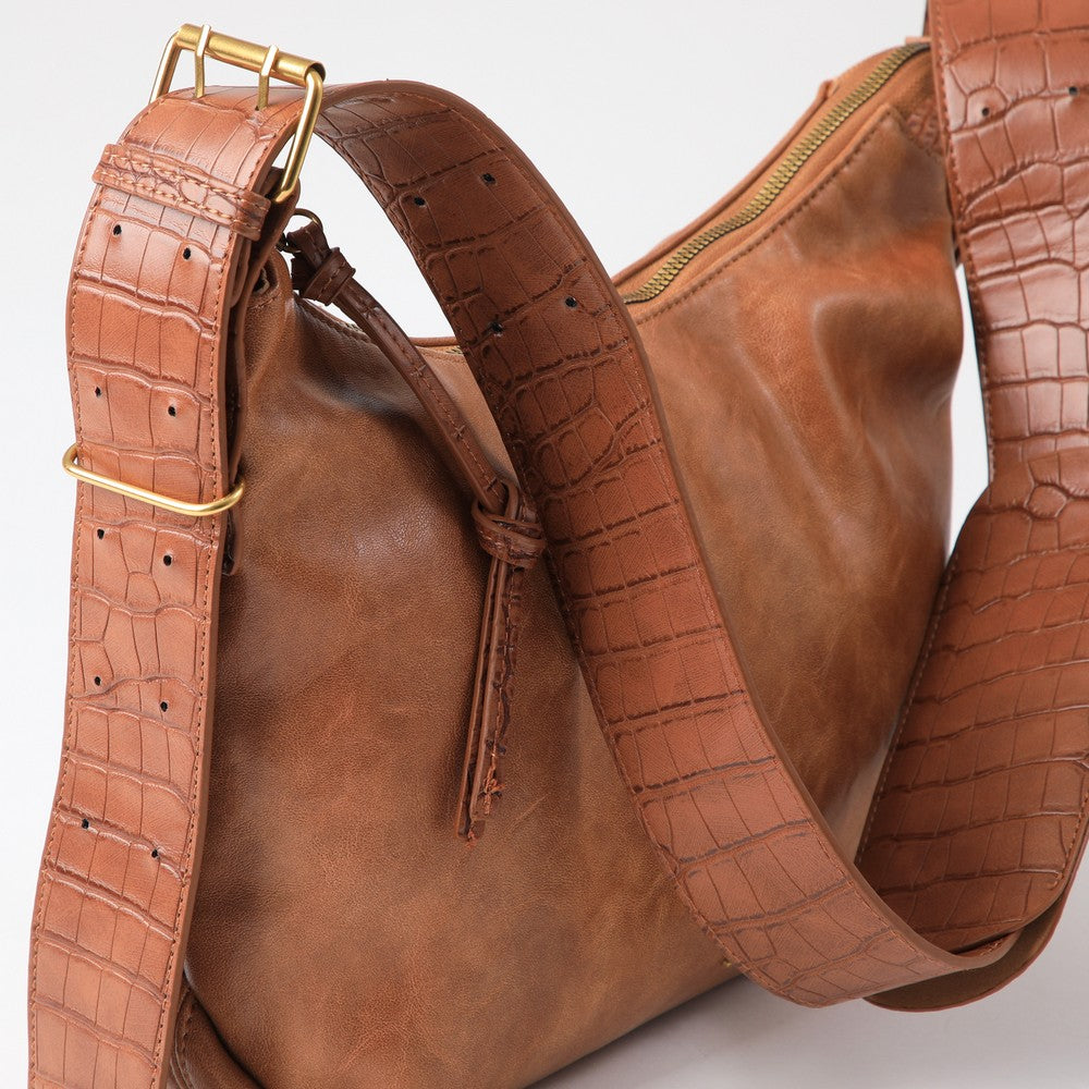 Cartera Hombro Ailen Camel Humana