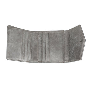 Billetera Chica Grey Safari Gris Humana