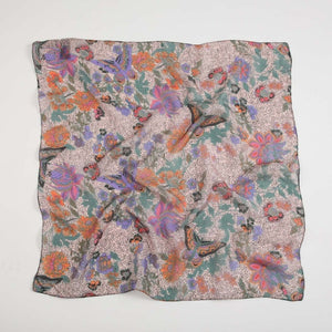 Bandana Estampada Agus Seda Multi Humana