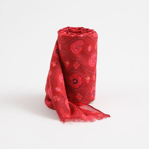 Pañuelo Estampado Arón Rojo Humana