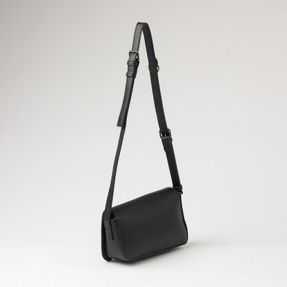 Cartera Bandolera Rodas Negro I-D