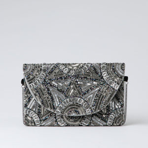Clutch Bulgaria Plateado Humana