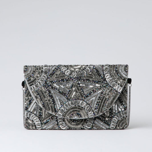 Clutch Bulgaria Plateado Humana