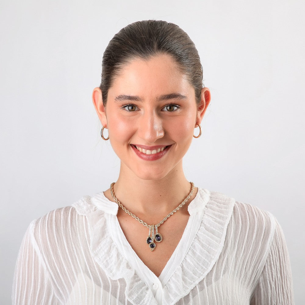 Collar Corto Diana Dorado Tatienne