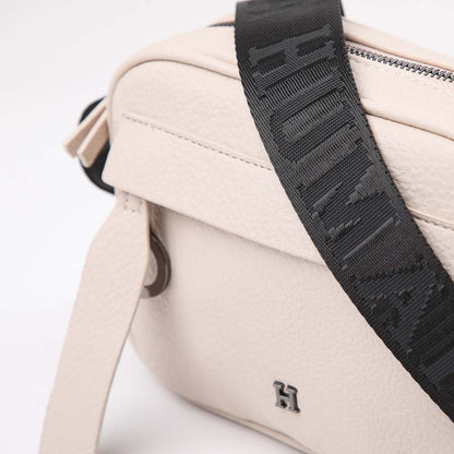 Cartera Cruzada Crema Humana