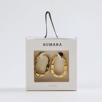 Aros Argollas Dean Dorado Humana