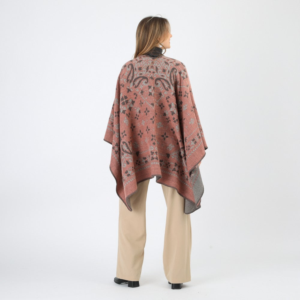 Poncho Sven Pink Tatienne