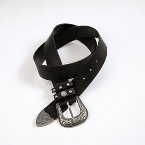 Cinturon Basic Negro Humana