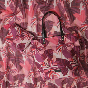 Set Playa Floral Rosado Humana