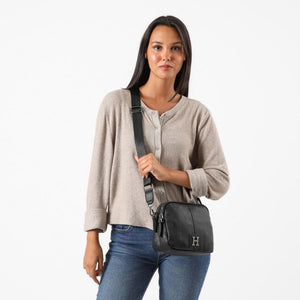 Cartera Cruzada Cissy Negro Humana