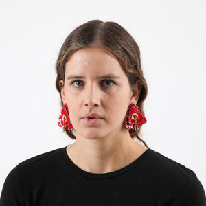 Aros Pegado Trapani Rojo Tatienne