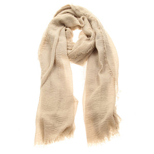 Pañuelo Beige Liso Humana