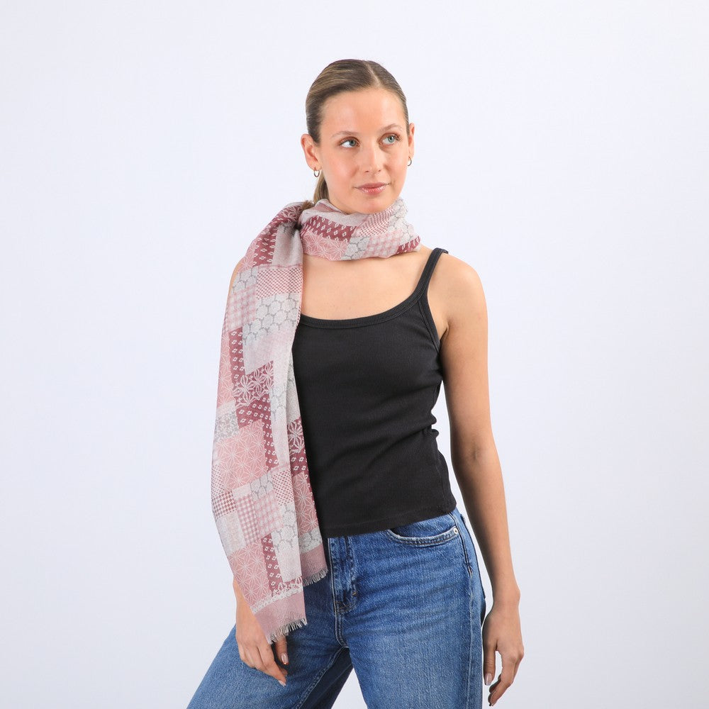 Pañuelo Estampado Swindon Rojo I-D